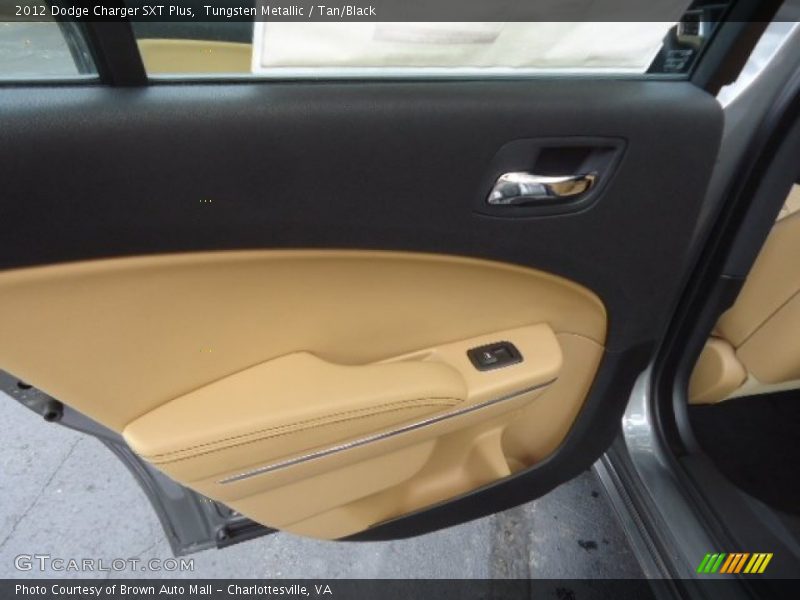 Tungsten Metallic / Tan/Black 2012 Dodge Charger SXT Plus