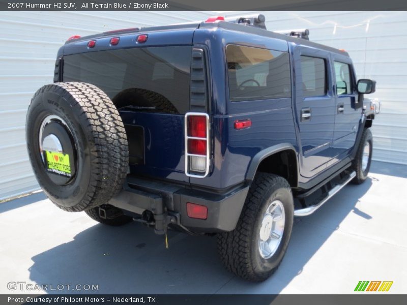All Terrain Blue / Ebony Black 2007 Hummer H2 SUV