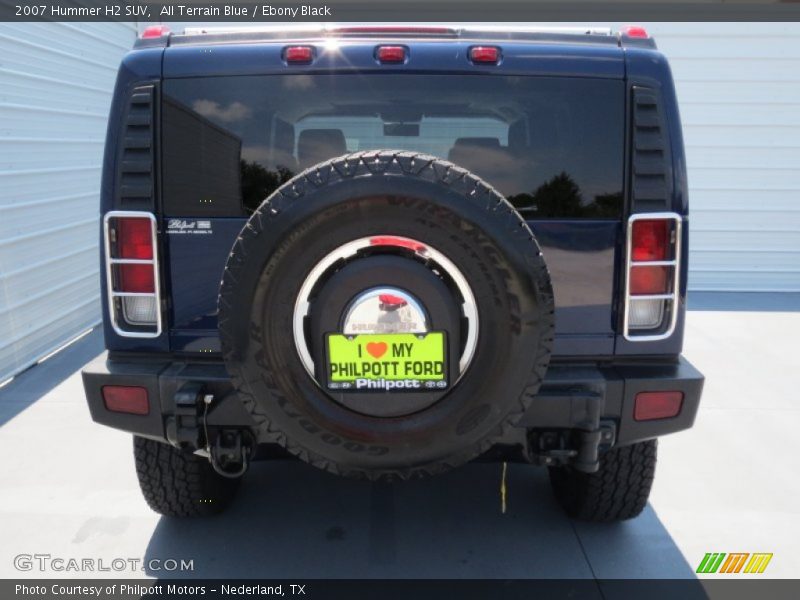 All Terrain Blue / Ebony Black 2007 Hummer H2 SUV