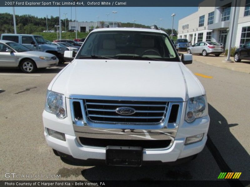 Oxford White / Camel 2007 Ford Explorer Sport Trac Limited 4x4