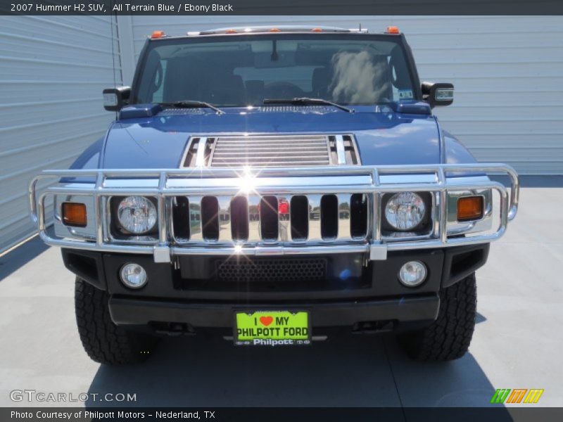 All Terrain Blue / Ebony Black 2007 Hummer H2 SUV