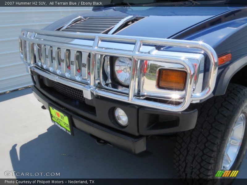 All Terrain Blue / Ebony Black 2007 Hummer H2 SUV