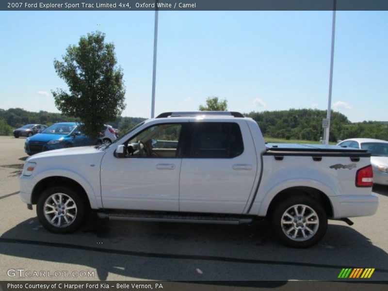 Oxford White / Camel 2007 Ford Explorer Sport Trac Limited 4x4