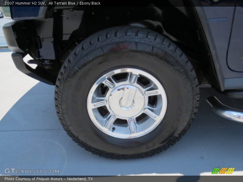 All Terrain Blue / Ebony Black 2007 Hummer H2 SUV