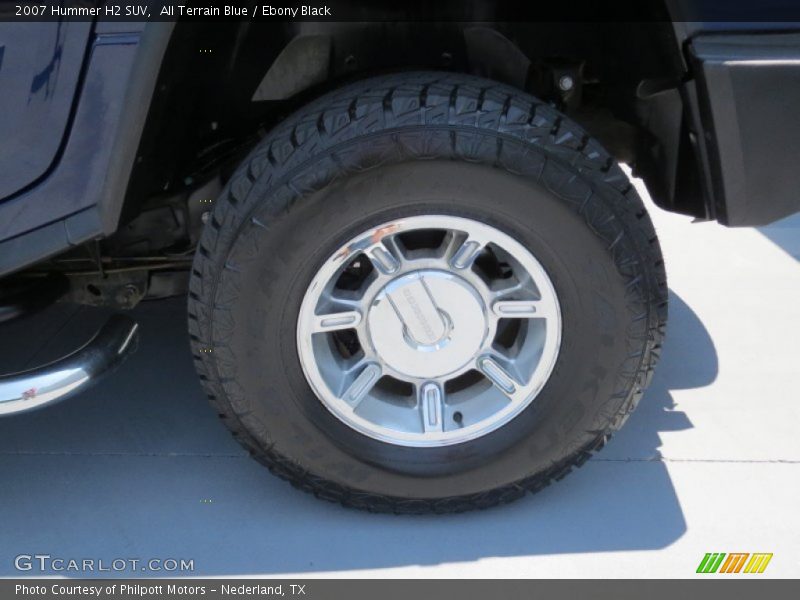 All Terrain Blue / Ebony Black 2007 Hummer H2 SUV