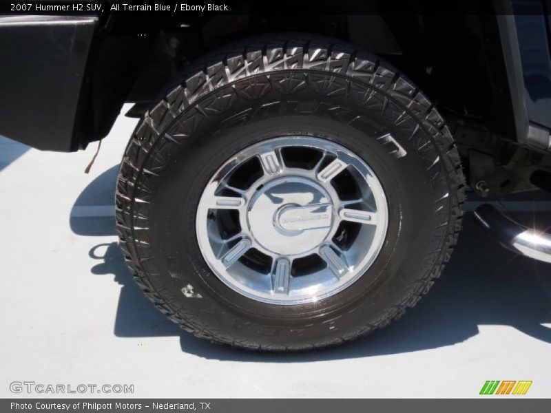 All Terrain Blue / Ebony Black 2007 Hummer H2 SUV