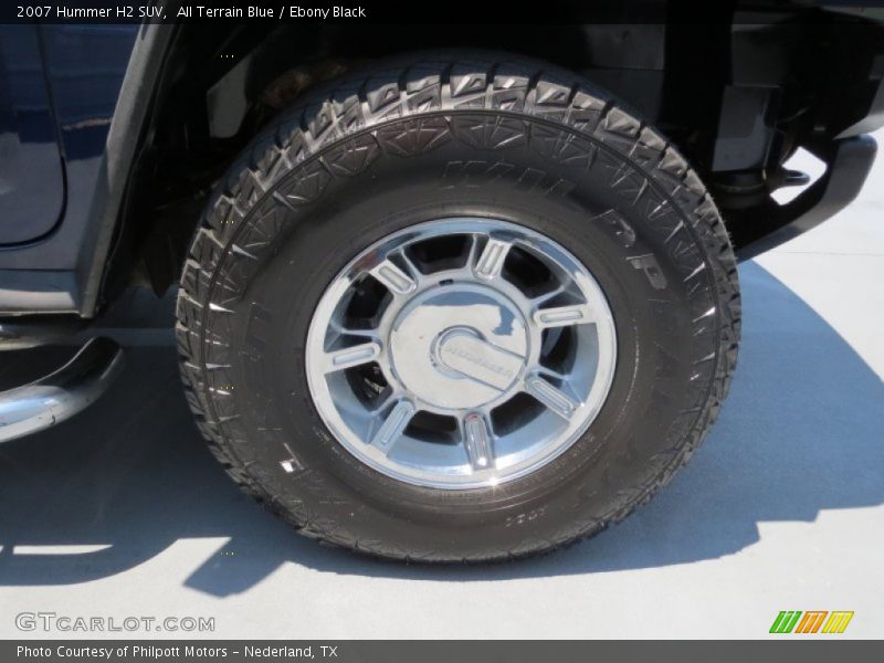 All Terrain Blue / Ebony Black 2007 Hummer H2 SUV