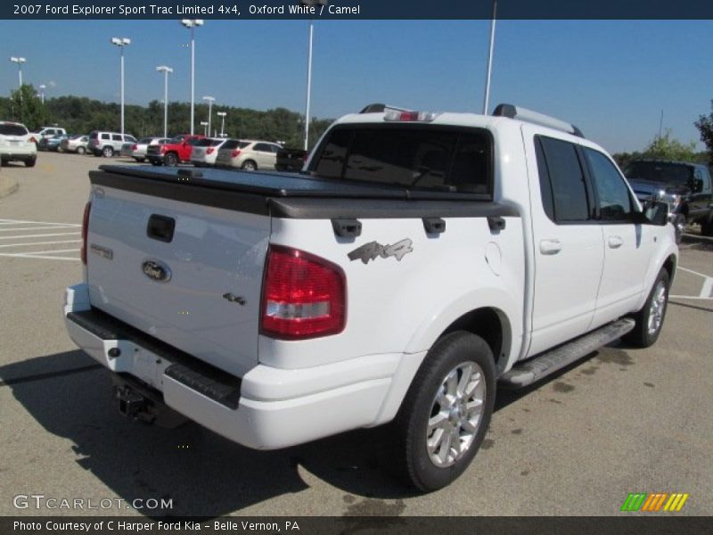 Oxford White / Camel 2007 Ford Explorer Sport Trac Limited 4x4