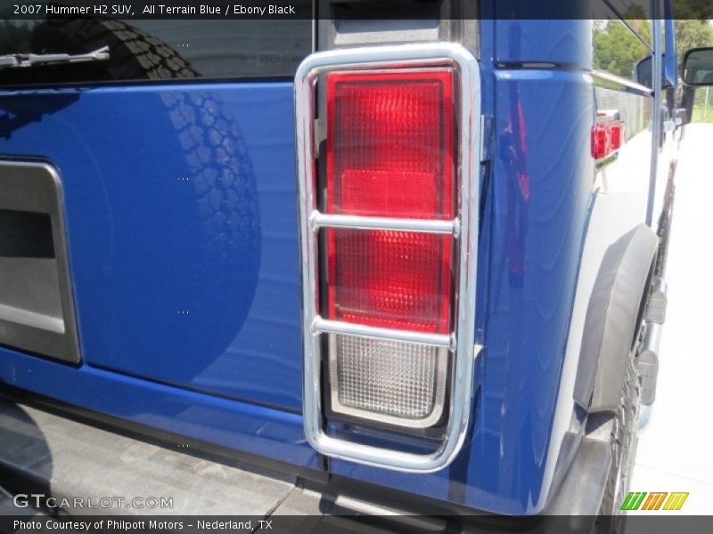 All Terrain Blue / Ebony Black 2007 Hummer H2 SUV