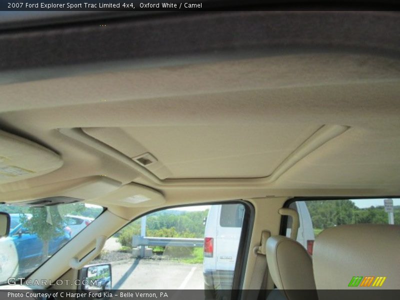 Oxford White / Camel 2007 Ford Explorer Sport Trac Limited 4x4