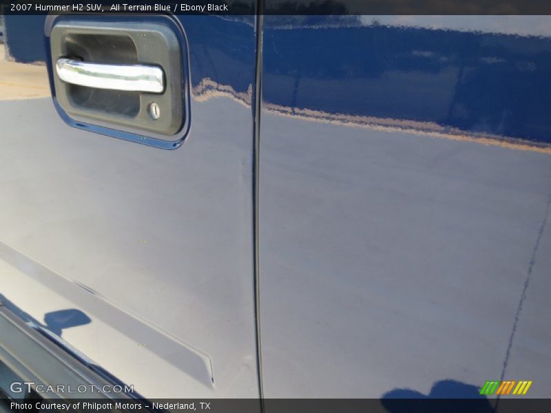 All Terrain Blue / Ebony Black 2007 Hummer H2 SUV