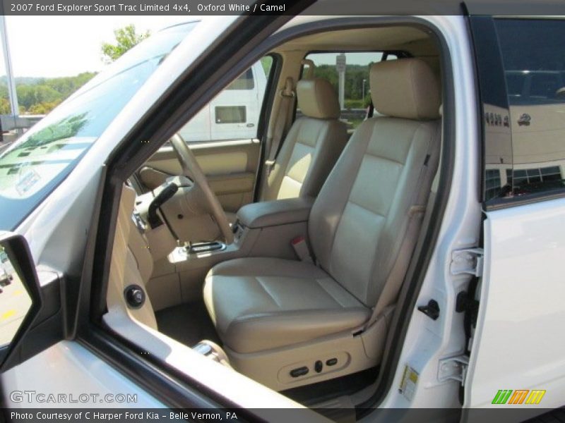 Front Seat of 2007 Explorer Sport Trac Limited 4x4