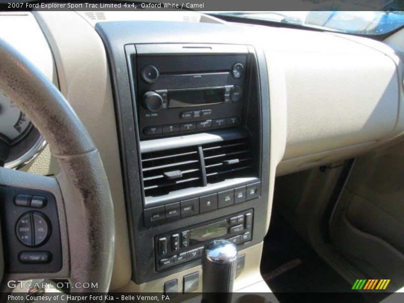 Controls of 2007 Explorer Sport Trac Limited 4x4
