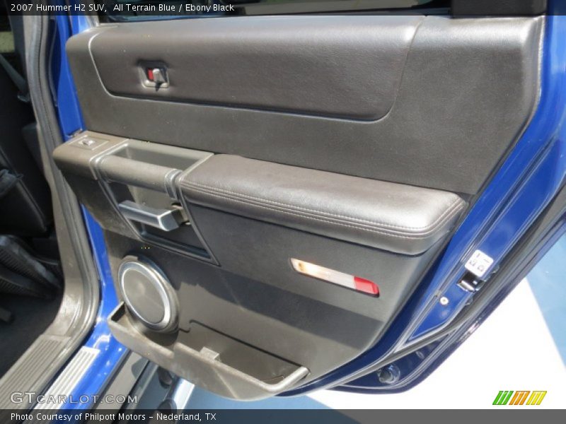 All Terrain Blue / Ebony Black 2007 Hummer H2 SUV