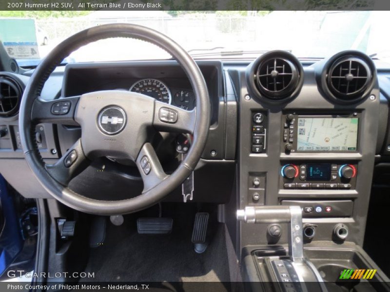 All Terrain Blue / Ebony Black 2007 Hummer H2 SUV