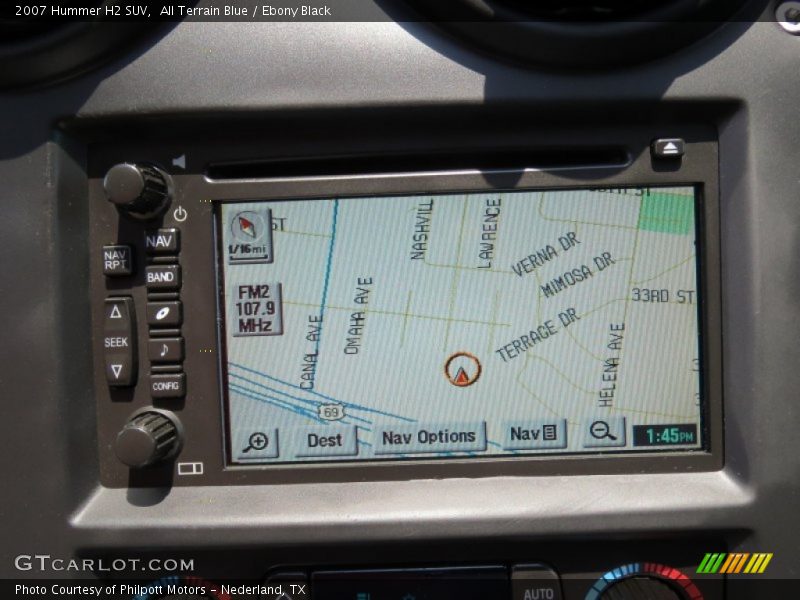 All Terrain Blue / Ebony Black 2007 Hummer H2 SUV