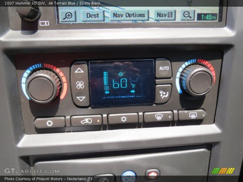 All Terrain Blue / Ebony Black 2007 Hummer H2 SUV