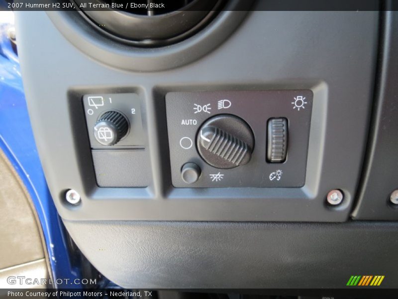 All Terrain Blue / Ebony Black 2007 Hummer H2 SUV