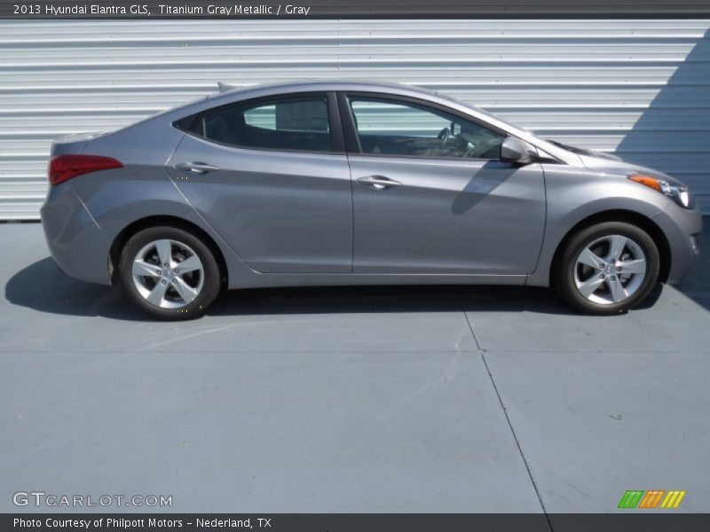 Titanium Gray Metallic / Gray 2013 Hyundai Elantra GLS