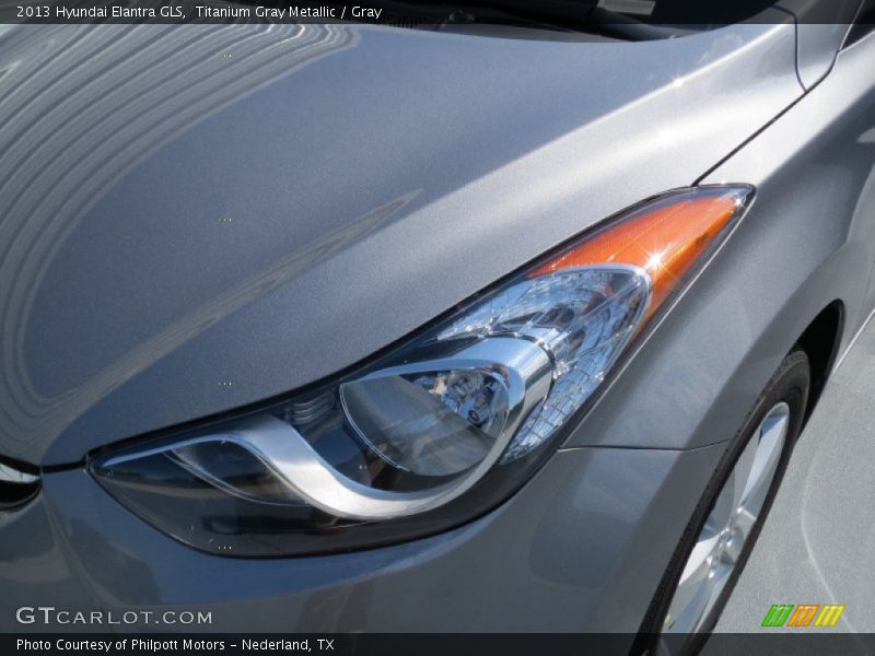 Titanium Gray Metallic / Gray 2013 Hyundai Elantra GLS
