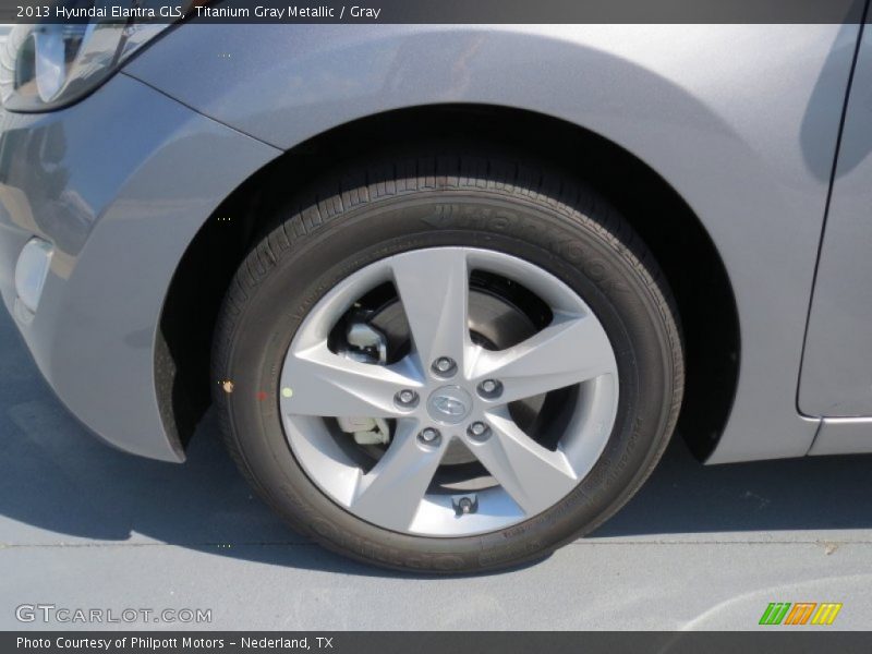 Titanium Gray Metallic / Gray 2013 Hyundai Elantra GLS