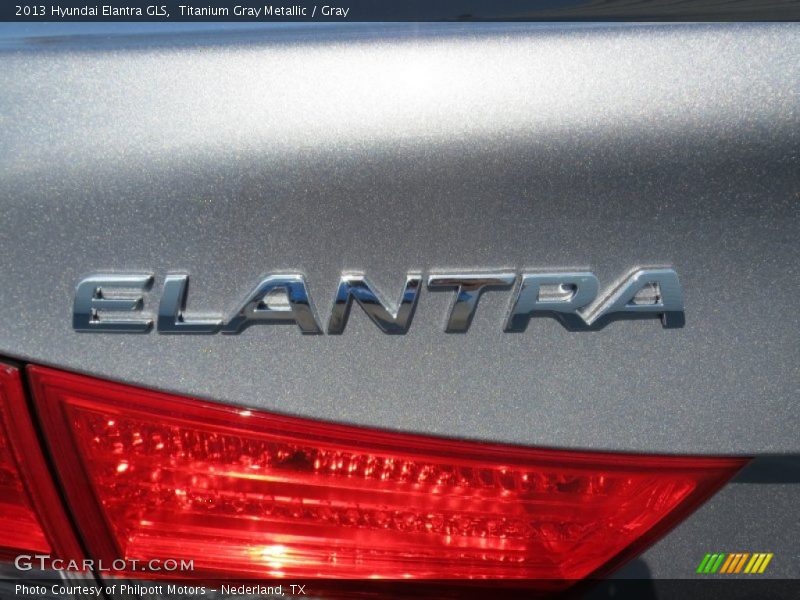 Titanium Gray Metallic / Gray 2013 Hyundai Elantra GLS