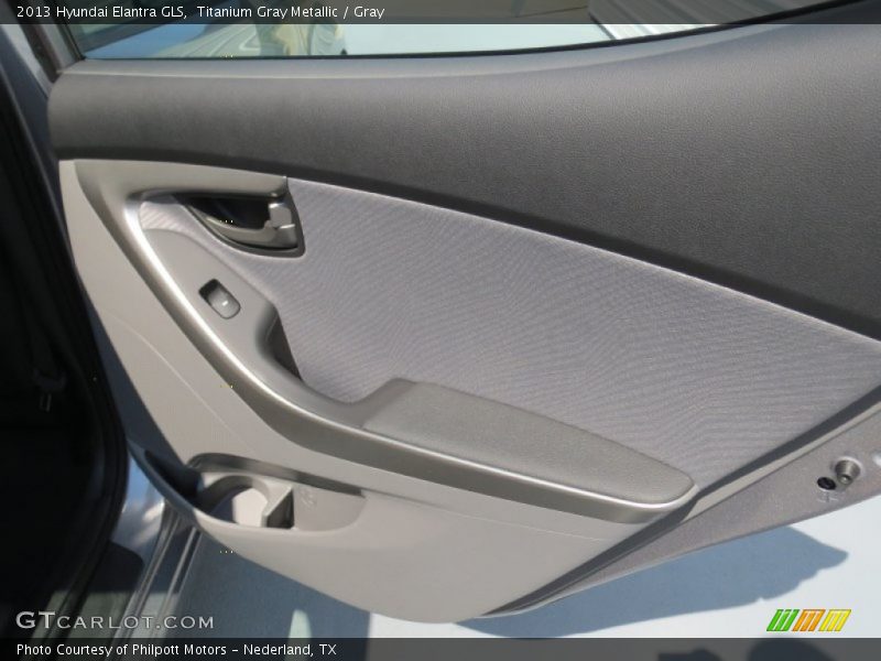 Titanium Gray Metallic / Gray 2013 Hyundai Elantra GLS