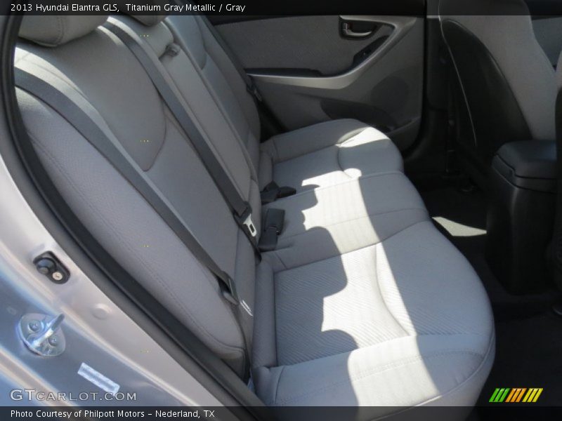 Titanium Gray Metallic / Gray 2013 Hyundai Elantra GLS