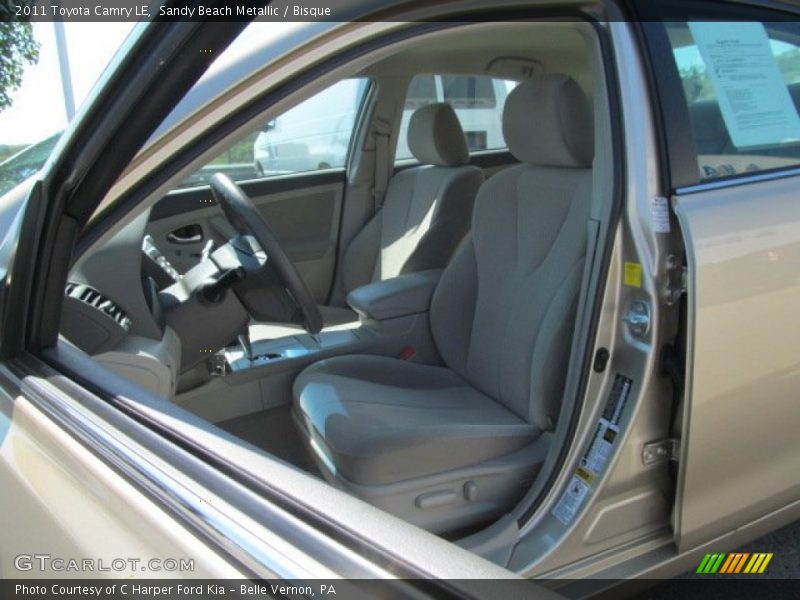 Sandy Beach Metallic / Bisque 2011 Toyota Camry LE