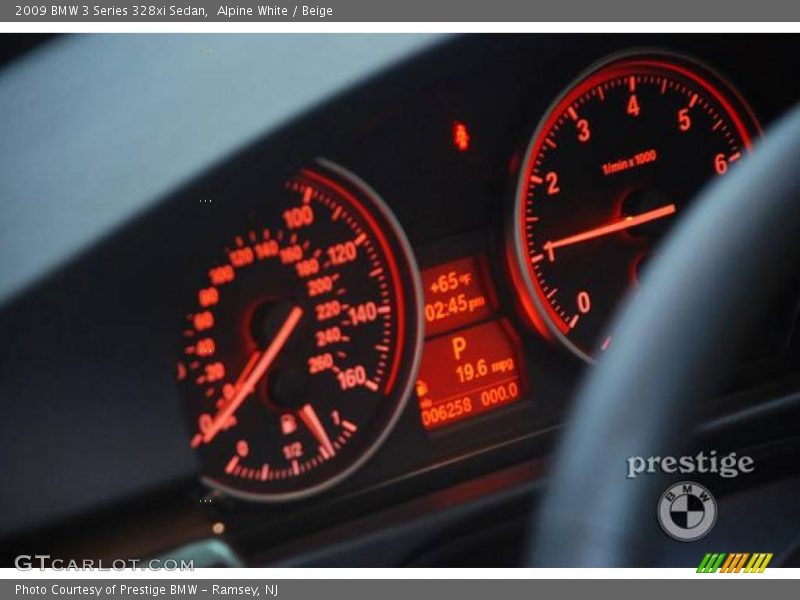 Alpine White / Beige 2009 BMW 3 Series 328xi Sedan