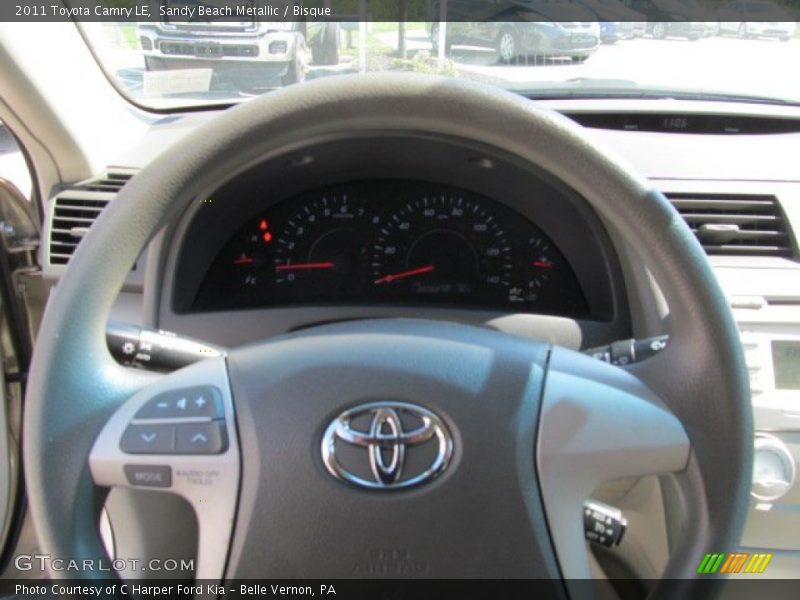 Sandy Beach Metallic / Bisque 2011 Toyota Camry LE