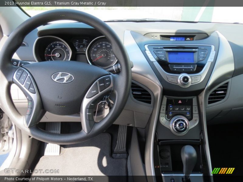 Titanium Gray Metallic / Gray 2013 Hyundai Elantra GLS