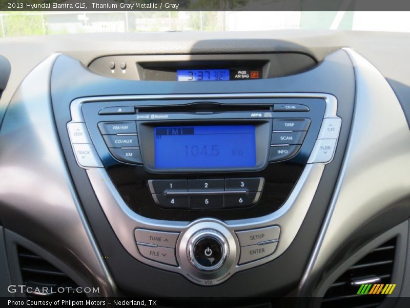 Titanium Gray Metallic / Gray 2013 Hyundai Elantra GLS