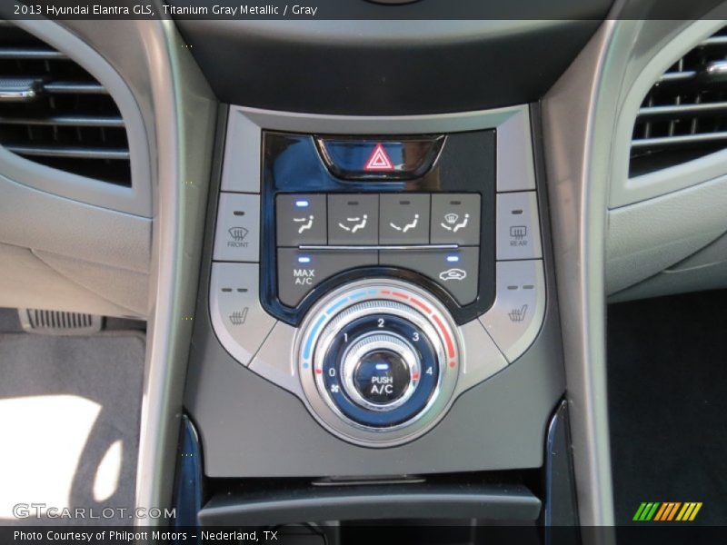 Titanium Gray Metallic / Gray 2013 Hyundai Elantra GLS