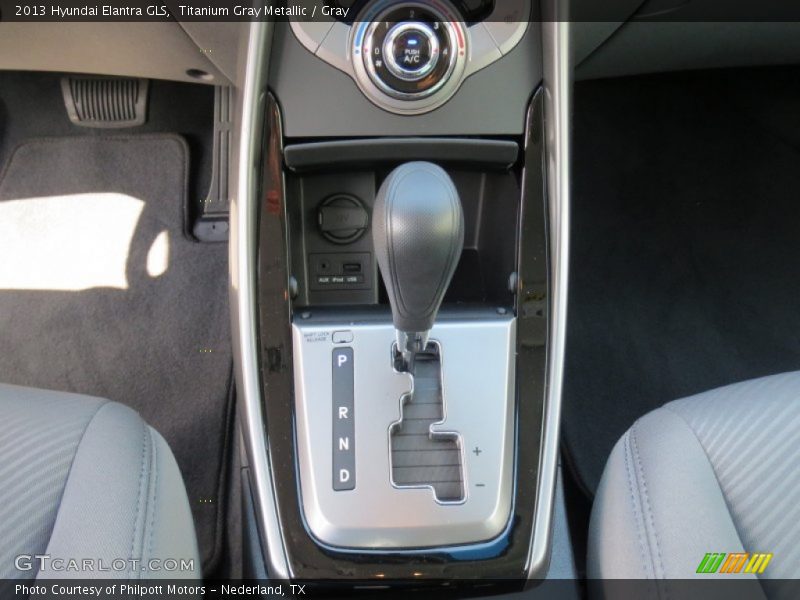 Titanium Gray Metallic / Gray 2013 Hyundai Elantra GLS