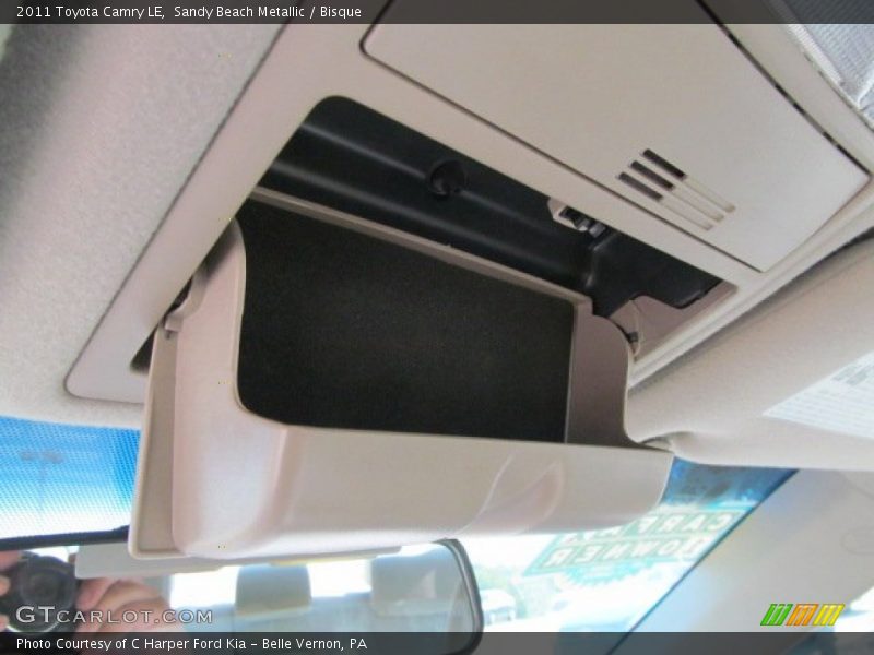 Sandy Beach Metallic / Bisque 2011 Toyota Camry LE