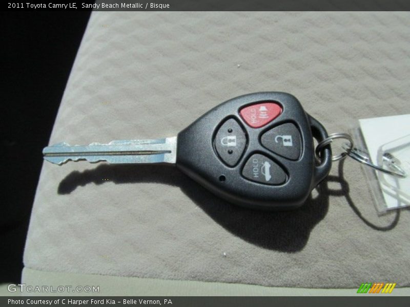 Sandy Beach Metallic / Bisque 2011 Toyota Camry LE