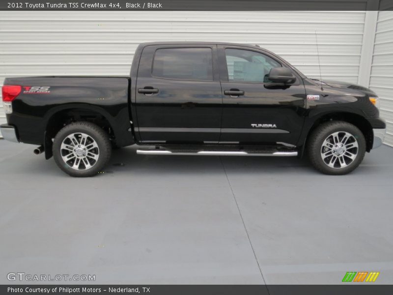 Black / Black 2012 Toyota Tundra TSS CrewMax 4x4