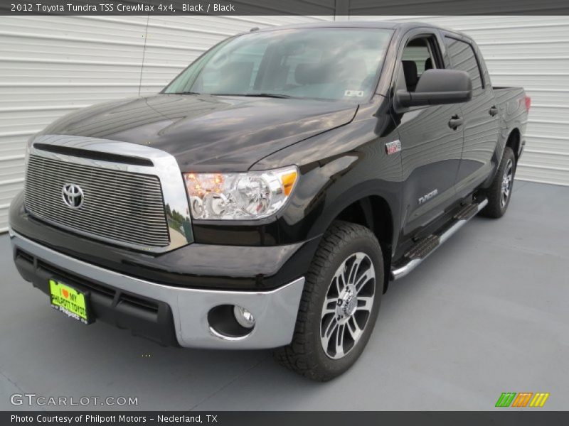 Black / Black 2012 Toyota Tundra TSS CrewMax 4x4