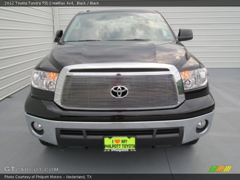 Black / Black 2012 Toyota Tundra TSS CrewMax 4x4