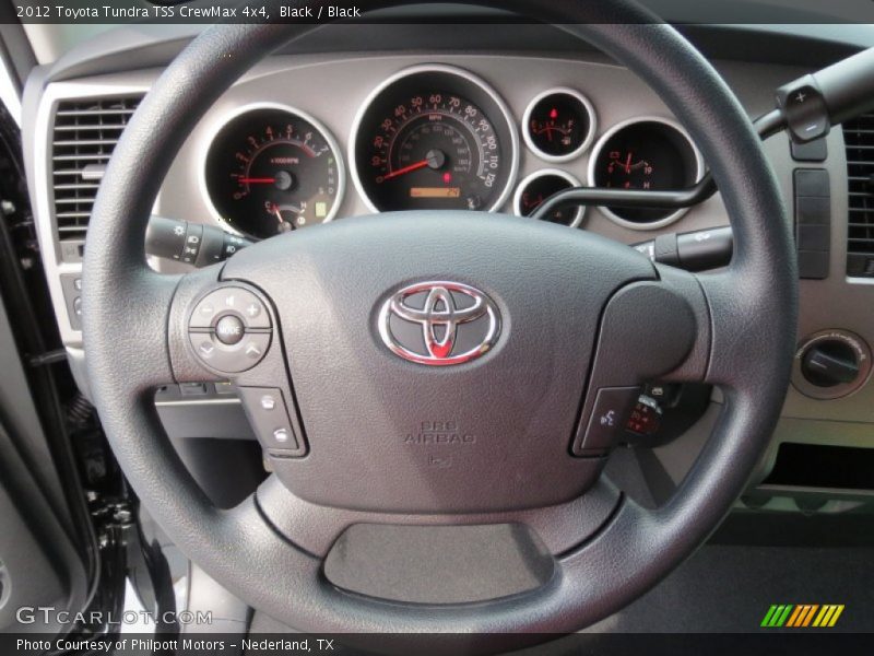 Black / Black 2012 Toyota Tundra TSS CrewMax 4x4