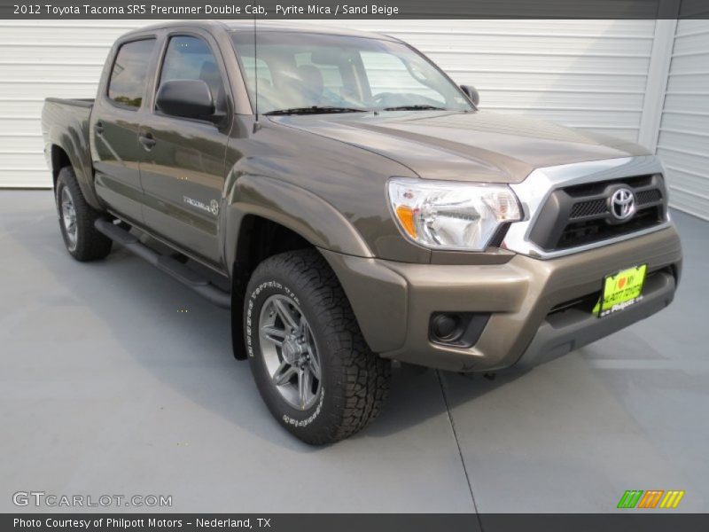 Pyrite Mica / Sand Beige 2012 Toyota Tacoma SR5 Prerunner Double Cab