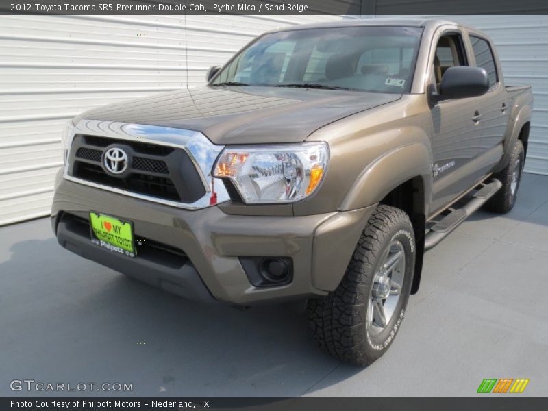 Pyrite Mica / Sand Beige 2012 Toyota Tacoma SR5 Prerunner Double Cab