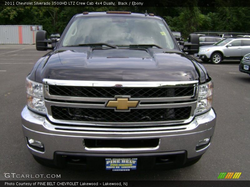 Black / Ebony 2011 Chevrolet Silverado 3500HD LTZ Crew Cab 4x4 Dually