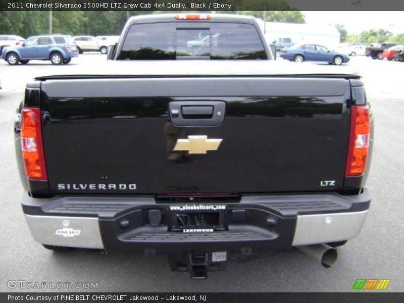 Black / Ebony 2011 Chevrolet Silverado 3500HD LTZ Crew Cab 4x4 Dually