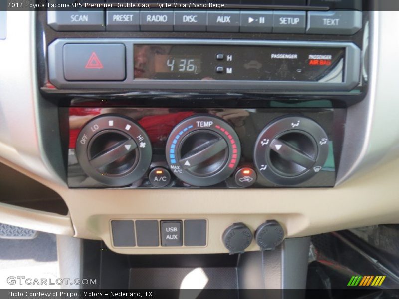 Pyrite Mica / Sand Beige 2012 Toyota Tacoma SR5 Prerunner Double Cab