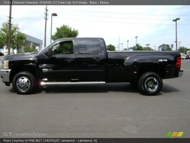 Black / Ebony 2011 Chevrolet Silverado 3500HD LTZ Crew Cab 4x4 Dually