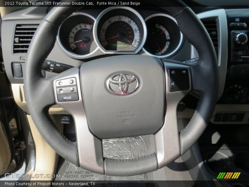 Pyrite Mica / Sand Beige 2012 Toyota Tacoma SR5 Prerunner Double Cab