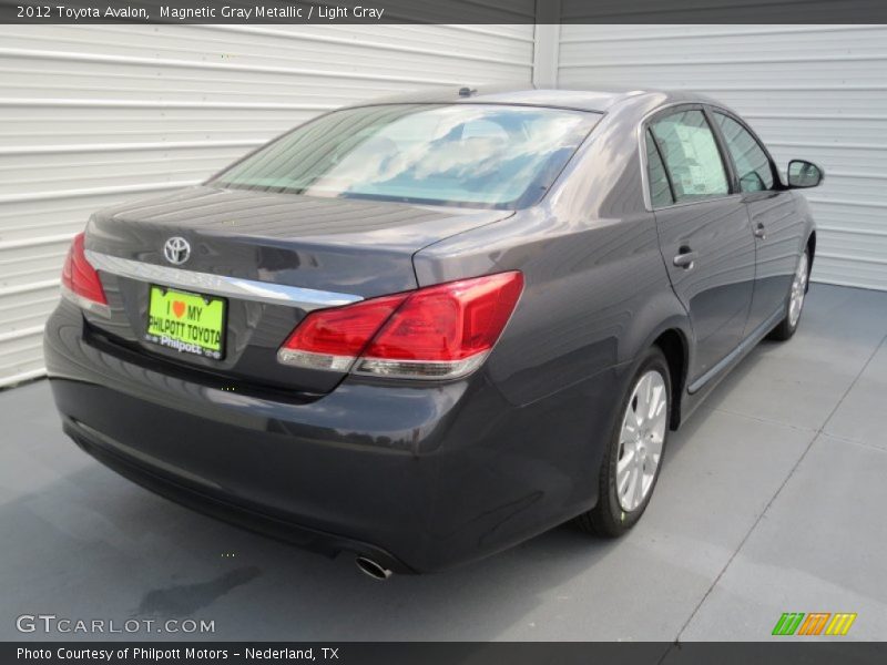 Magnetic Gray Metallic / Light Gray 2012 Toyota Avalon