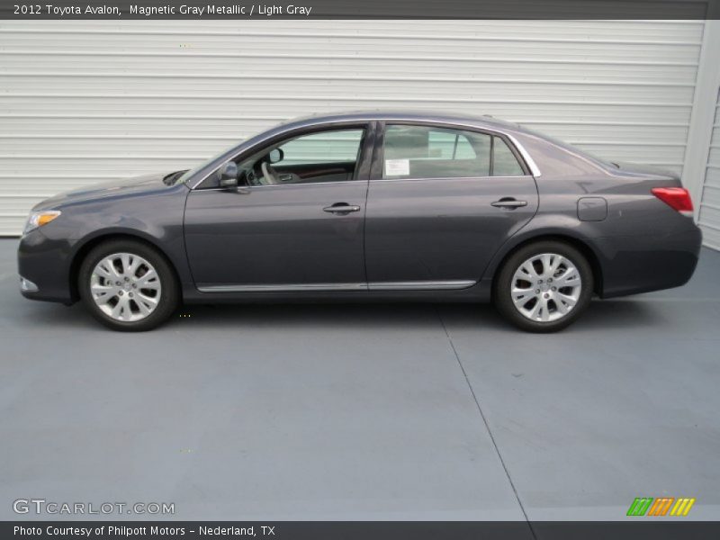 Magnetic Gray Metallic / Light Gray 2012 Toyota Avalon
